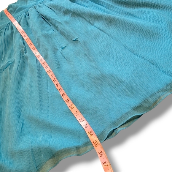 NEW J.Crew 100% Silk Strapless Blue Bridesmaid Prom Party Mini Dress Size 8 - Picture 7 of 9